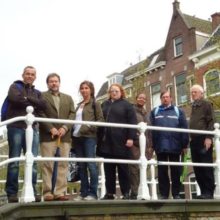 Clubleden Kathedralenbouwers in Delft